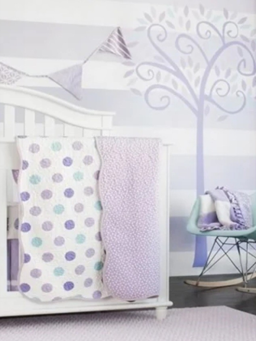Lavender Wall Decal Tree, Home &  Bedding